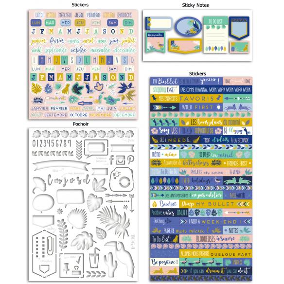 Kit Bujo Mi vida diaria Jungle Vibes