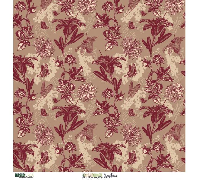 "Urban Jungle Basics"  6 papeles para scrapbooking Coses d'Scrap"