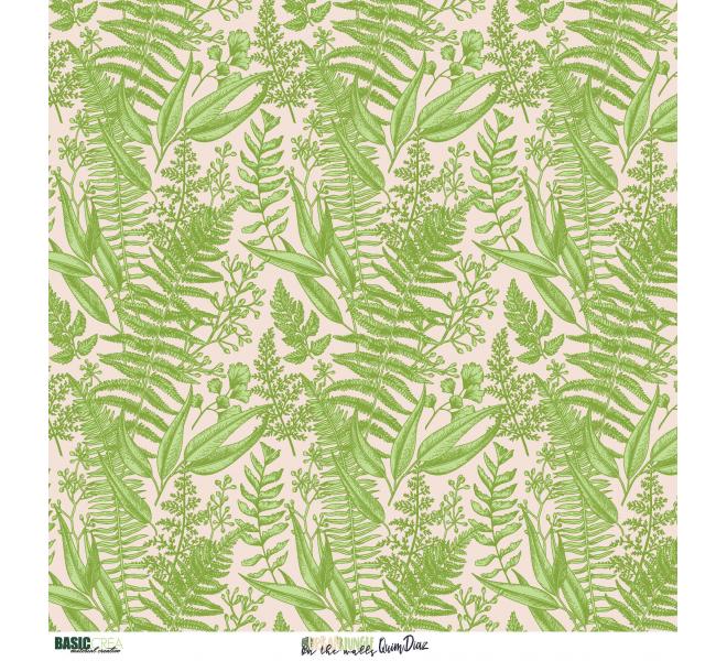 "Urban Jungle Basics"  6 papeles para scrapbooking Coses d'Scrap"