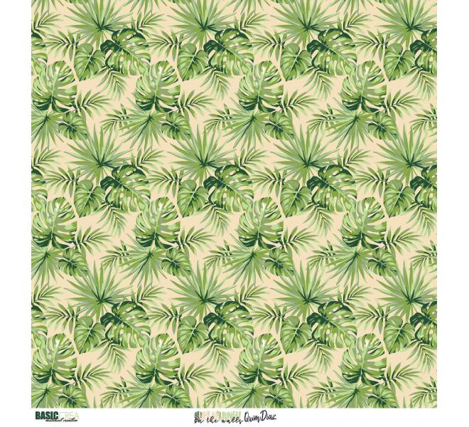 "Urban Jungle Basics"  6 papeles para scrapbooking Coses d'Scrap"