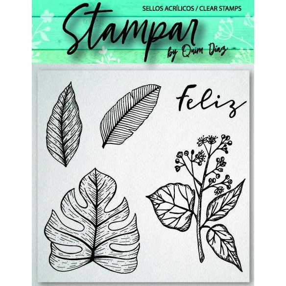 Sellos de Silicona "Urban Jungle 1"  Quim Díaz