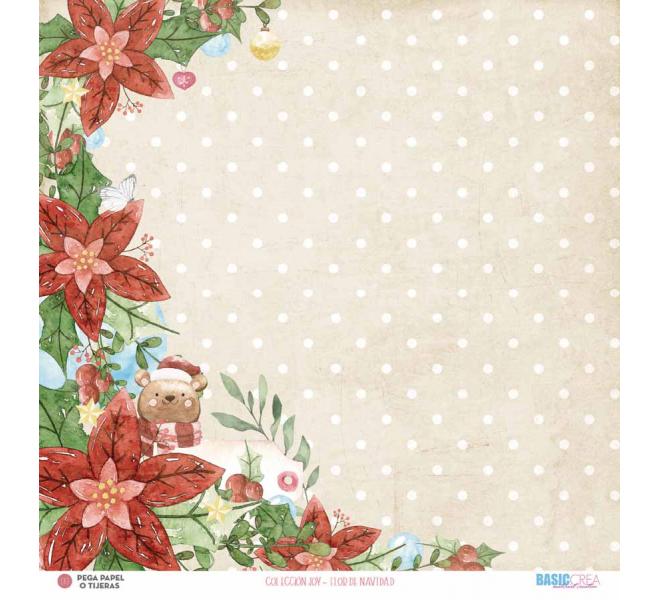 "Joy" 6 papeles para scrapbooking Elena Roche