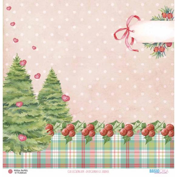"Joy" 6 papeles para scrapbooking Elena Roche