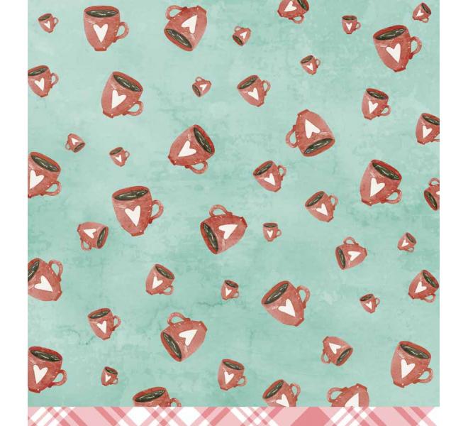 "Joy" 6 papeles para scrapbooking Elena Roche