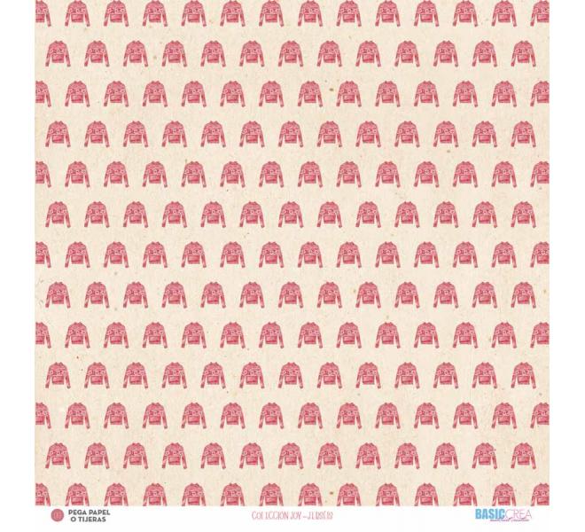 "Joy" 6 papeles para scrapbooking Elena Roche