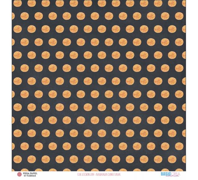 "Joy" 6 papeles para scrapbooking Elena Roche