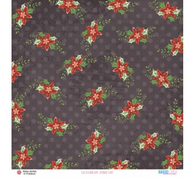 "Joy" 6 papeles para scrapbooking Elena Roche