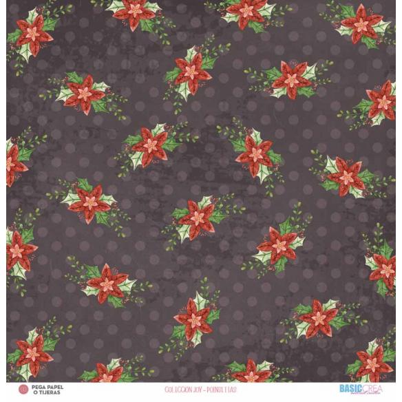 "Joy" 6 papeles para scrapbooking Elena Roche