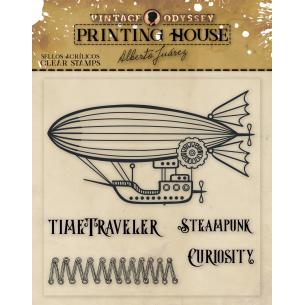 Sellos de Silicona "Time Traveller" Alberto Juárez