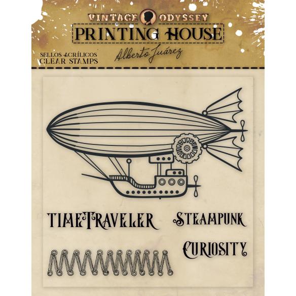 Sellos de Silicona "Time Traveller" Alberto Juárez