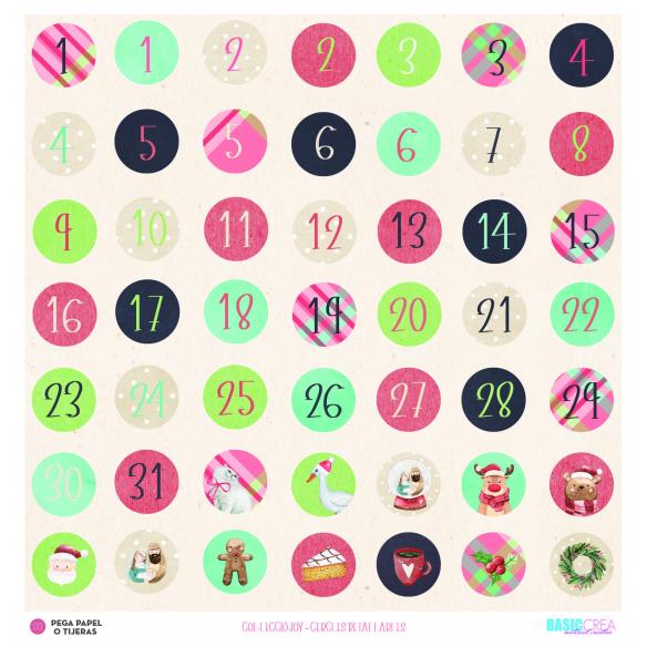 6  hojas recortables "Joy""CATALÀ by Elena Roche