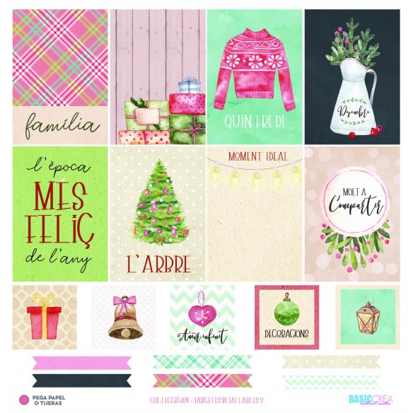 6  hojas recortables "Joy" by Elena Roche