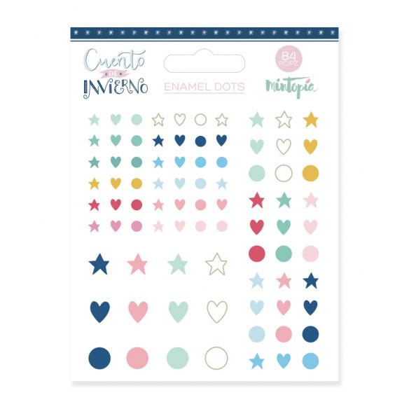 Enamel dots Cuento de invierno