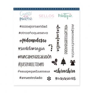 Sello Hashtags Pide un Deseo