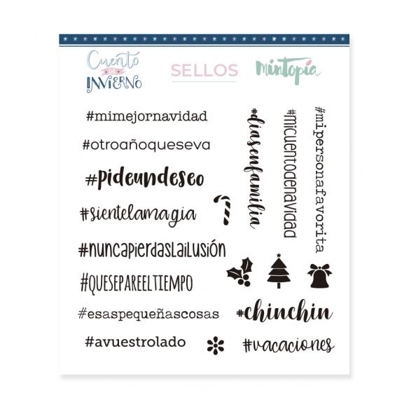 Sello Hashtags Pide un Deseo