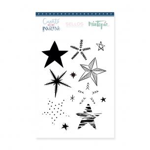 Sello Estrellas Decoradas