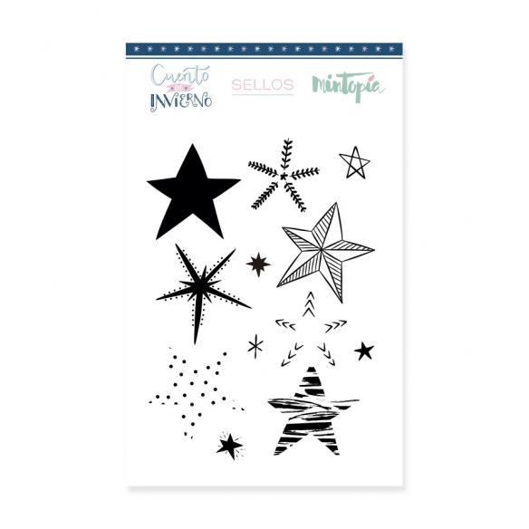 Sello Estrellas Decoradas