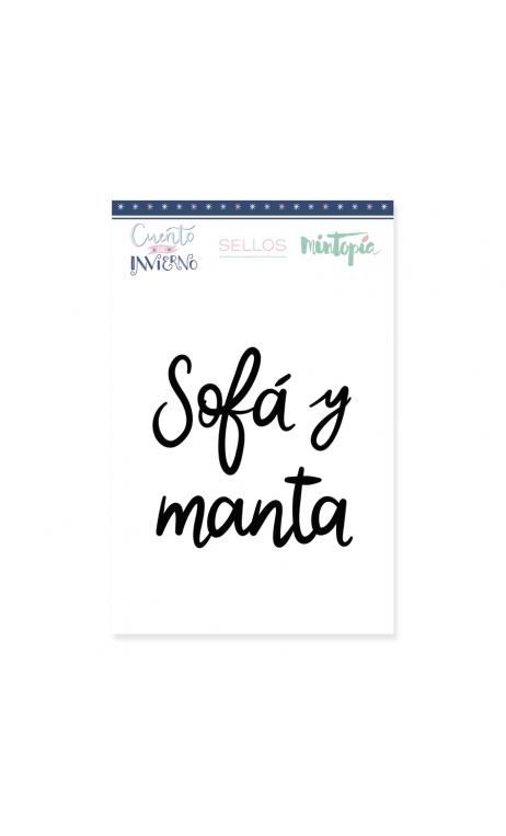 Sello Sofá y Manta