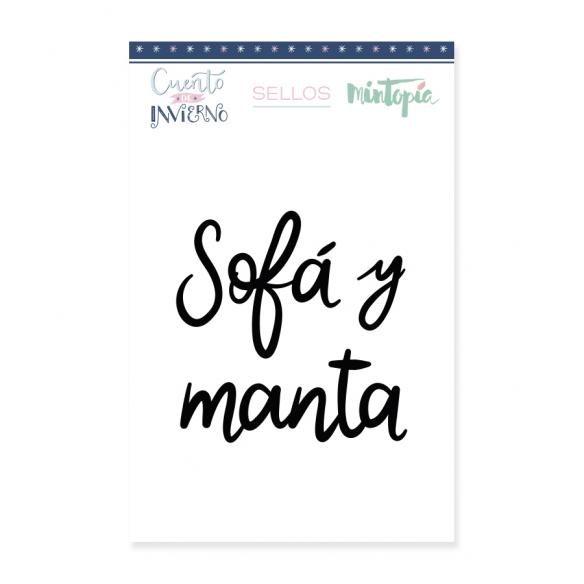 Sello Sofá y Manta