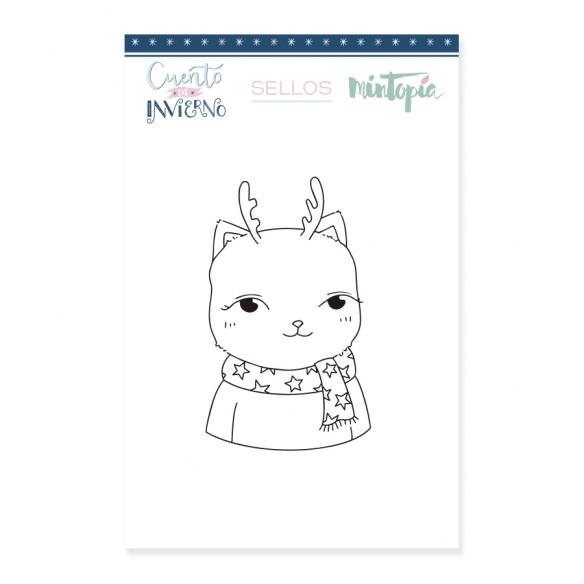 Sello Gato Ciervo