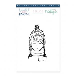 Sello Niña Invierno