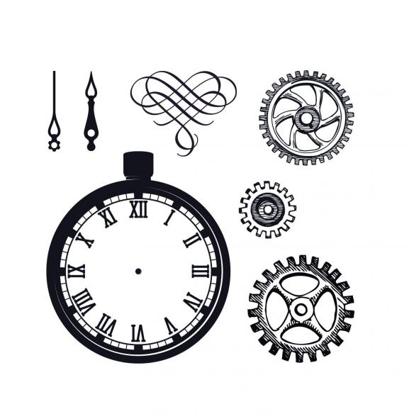 Sellos de Silicona "Steampunk" Alberto Juárez