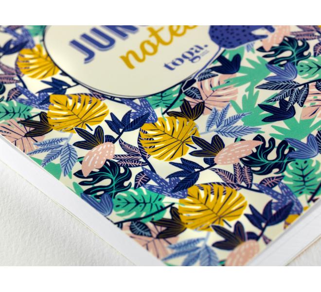 Cuaderno Jungle Vibes 100 páginas 12x17