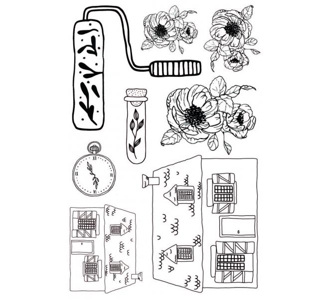 Lavanda &Book Cards  12 tarjetas decoradas para scrapbooking Manoli Navarro