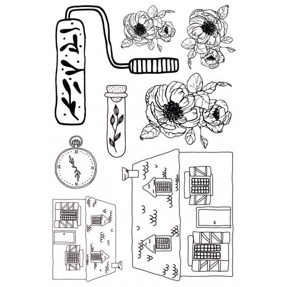 Lavanda &Book Cards  12 tarjetas decoradas para scrapbooking Manoli Navarro