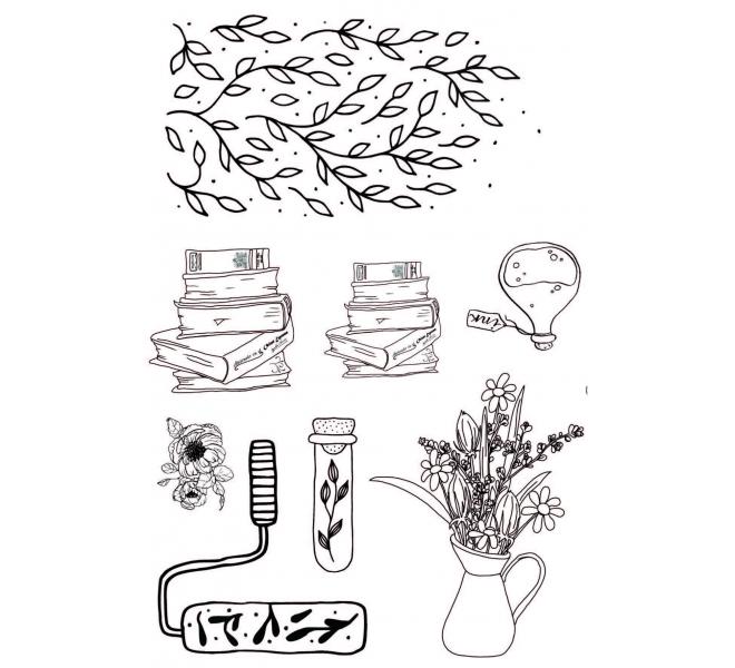 Lavanda &Book Cards  12 tarjetas decoradas para scrapbooking Manoli Navarro