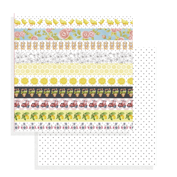 Colección "CHIC" - 12 Hojas /PAD 30,5x30X5