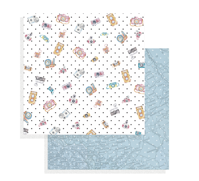 Colección "CHIC" - 12 Hojas /PAD 30,5x30X5