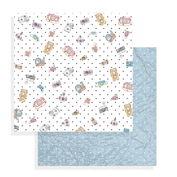 Colección "CHIC" - 12 Hojas /PAD 30,5x30X5