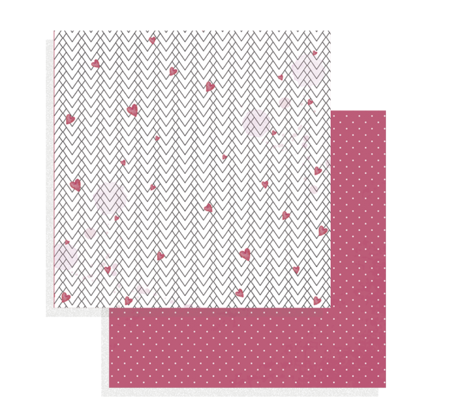 Colección "CHIC" - 12 Hojas /PAD 30,5x30X5