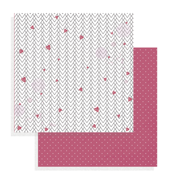 Colección "CHIC" - 12 Hojas /PAD 30,5x30X5