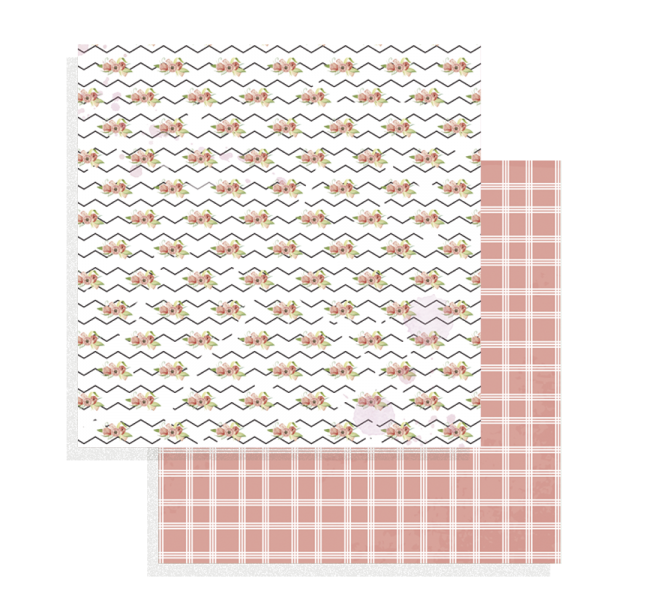 Colección "CHIC" - 12 Hojas /PAD 30,5x30X5