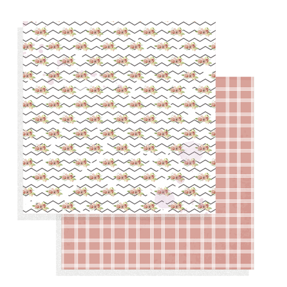 Colección "CHIC" - 12 Hojas /PAD 30,5x30X5