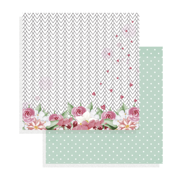 Colección "CHIC" - 12 Hojas /PAD 30,5x30X5