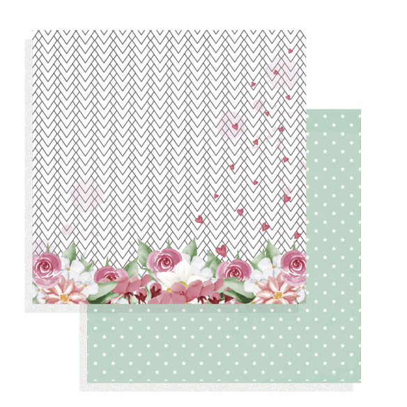 Colección "CHIC" - 12 Hojas /PAD 30,5x30X5