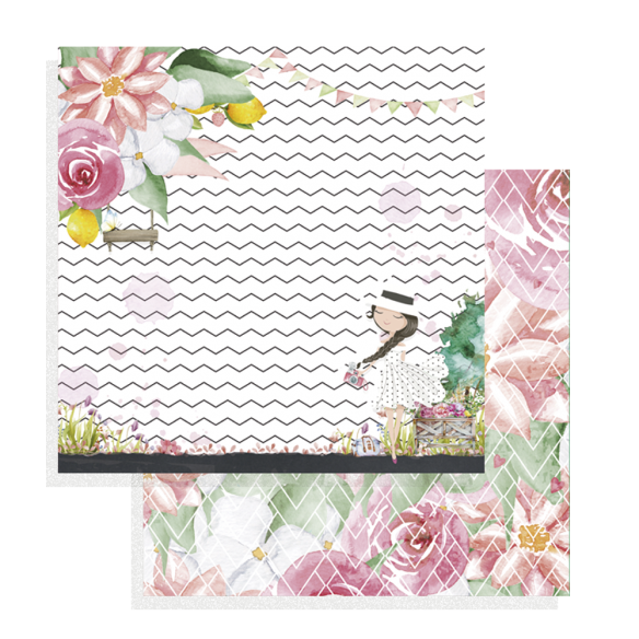 Colección "CHIC" - 12 Hojas /PAD 30,5x30X5