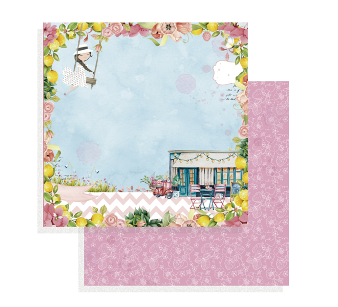 Colección "CHIC" - 12 Hojas /PAD 30,5x30X5