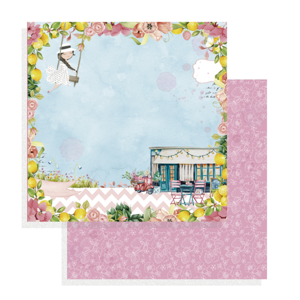 Colección "CHIC" - 12 Hojas /PAD 30,5x30X5