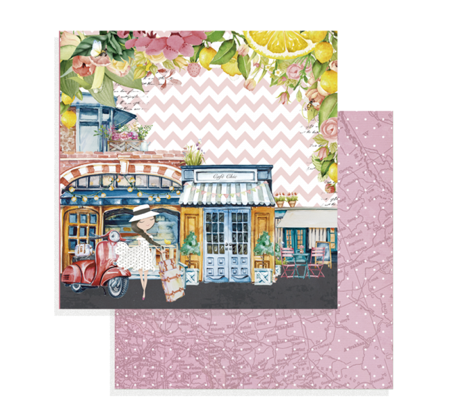 Colección "CHIC" - 12 Hojas /PAD 30,5x30X5