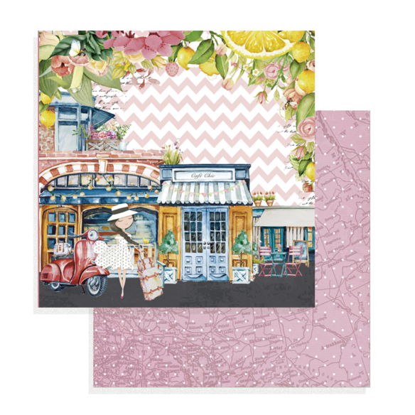 Colección "CHIC" - 12 Hojas /PAD 30,5x30X5