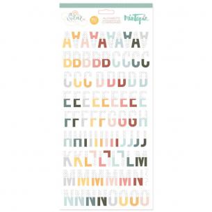 Chipboard alphabet To fly