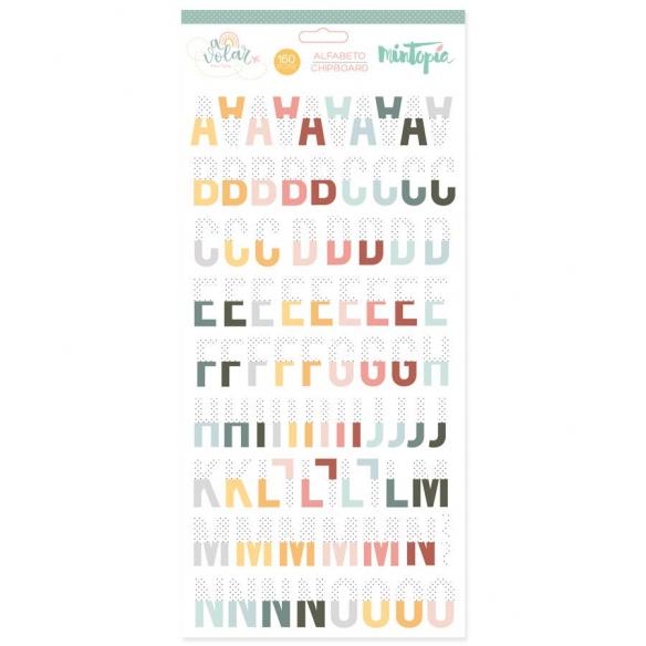 Chipboard alphabet To fly