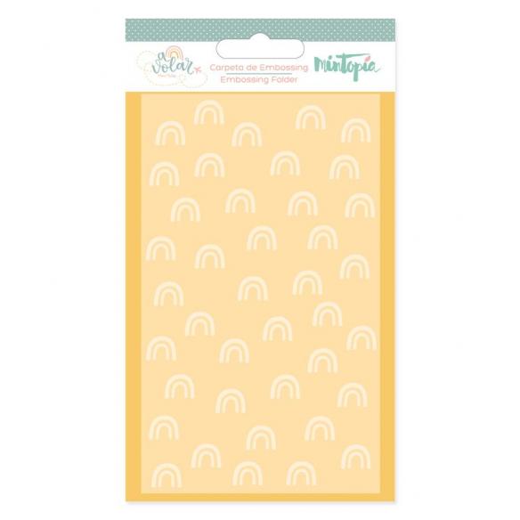 Carpeta de embossing Arcoíris