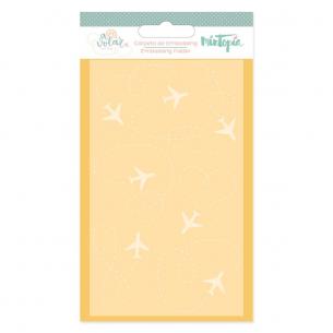 Carpeta de embossing Aviones