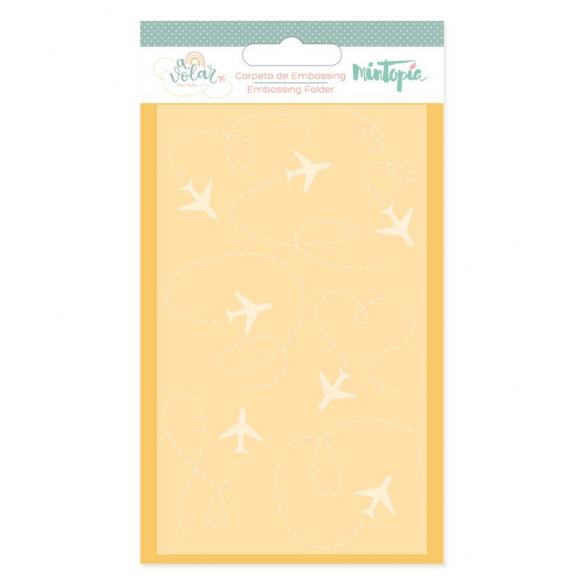 Carpeta de embossing Aviones