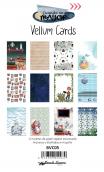 Vellum cards "Cuando Sea Mayor"" - 12 tarjetas 10x15 impresas en papel vegetal